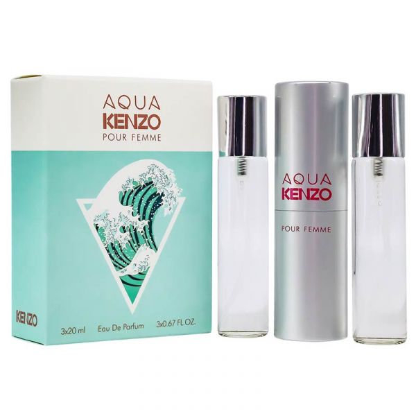 Kenzo Aqua Woman, 3*20ml